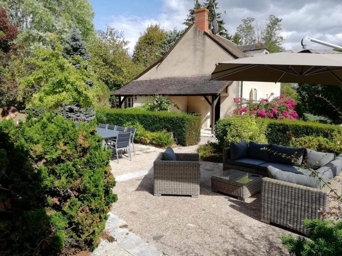 Gite Haut De Gamme Pres De L'Abbaye De Noirlac - Sejour Tout Confort Avec Jardin Et Terrasses - Fr-1-586-13 Bruere-Allichamps Exterior photo